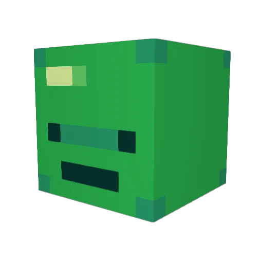 PossiblyHawkins Minecraft avatar head, 3D render