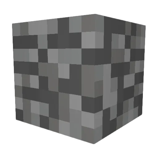 Posso_ Minecraft avatar head, 3D render