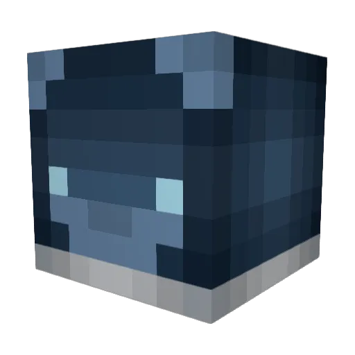 Possum_Rock Minecraft avatar head, 3D render