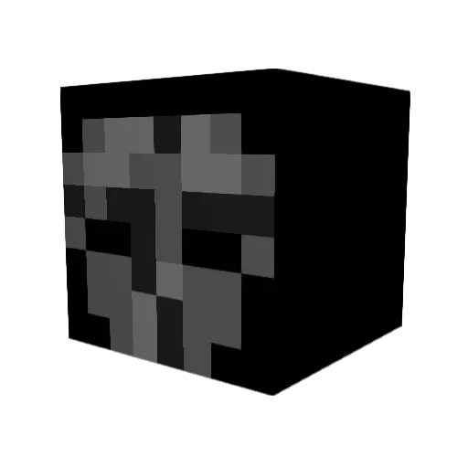 Postigod Minecraft avatar head, 3D render