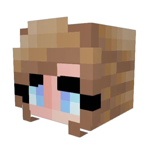 Pot_Shot_5150 Minecraft avatar head, 3D render