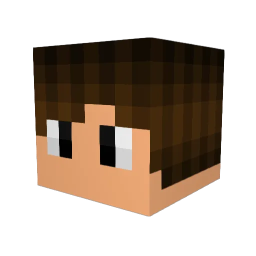 Potassiumm_ Minecraft avatar head, 3D render