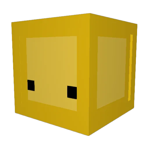 PotatlsKing Minecraft avatar head, 3D render
