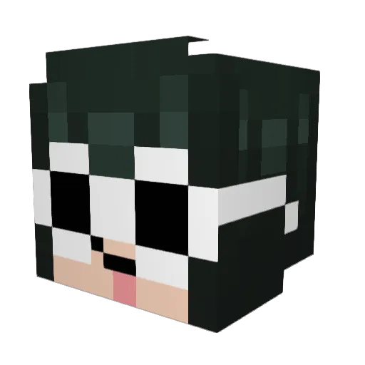 PotatoAnime_com Minecraft avatar head, 3D render