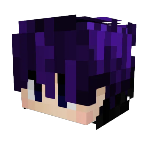 PotatoChips2134 Minecraft avatar head, 3D render