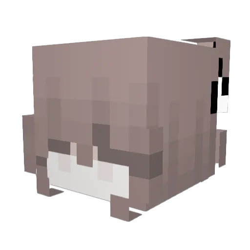 PotatoFarmer32 Minecraft avatar head, 3D render