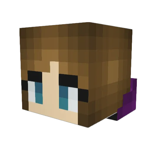 PotatoFarmer97 Minecraft avatar head, 3D render
