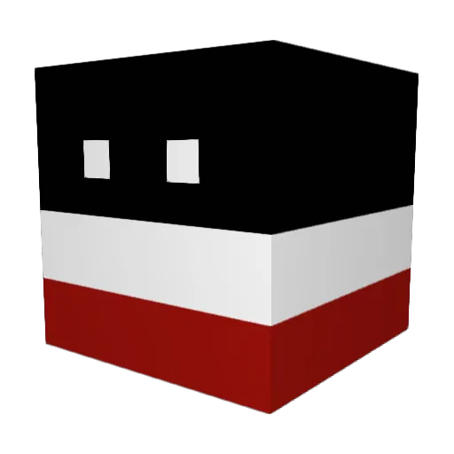 PotatoGod751 Minecraft avatar head, 3D render