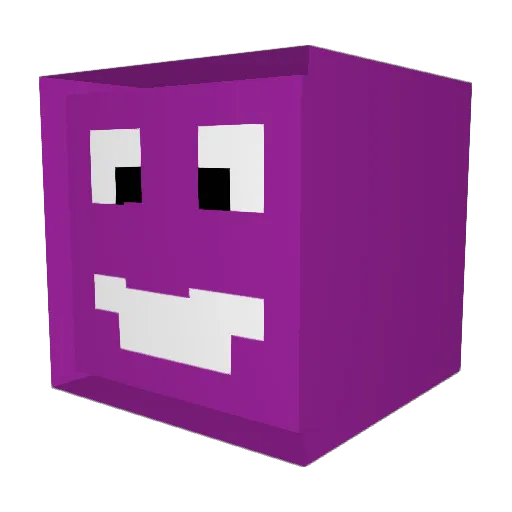 PotatoJedi Minecraft avatar head, 3D render