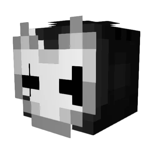 PotatoLordXVI Minecraft avatar head, 3D render