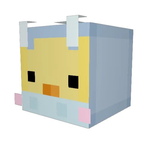 Potato_Mama_247 Minecraft avatar head, 3D render