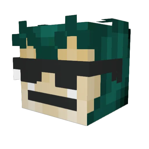 Potato_OnA_Stick Minecraft avatar head, 3D render