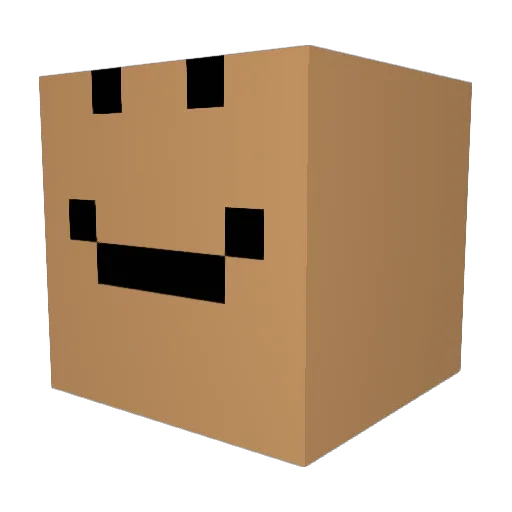 Potato__Playz Minecraft avatar head, 3D render