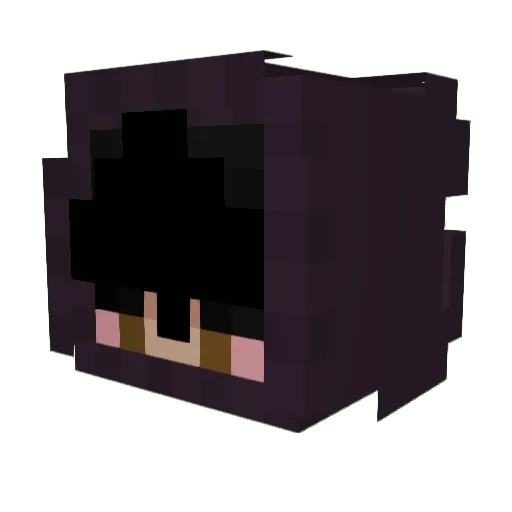 Potato_is_nice Minecraft avatar head, 3D render