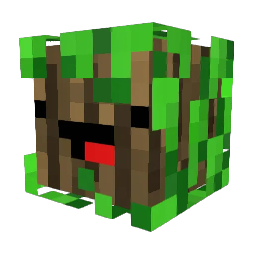 Potato_pet Minecraft avatar head, 3D render
