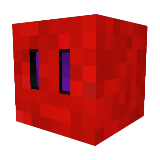 Potatoei Minecraft avatar head, 3D render