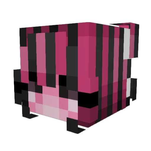 Potatonoodles67 Minecraft avatar head, 3D render