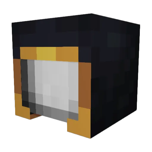 PotentPokes Minecraft avatar head, 3D render
