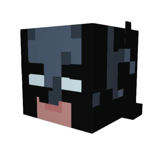 PotentTabs Minecraft avatar head, 3D render