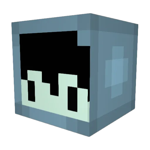 Potential Minecraft avatar head, 3D render