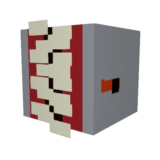 PotionTrader Minecraft avatar head, 3D render