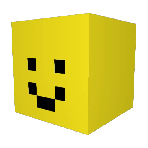PotjePlant Minecraft avatar head, 3D render
