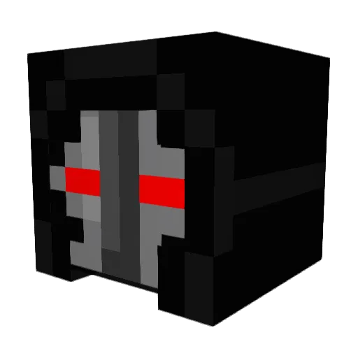 Potofmininiac Minecraft avatar head, 3D render