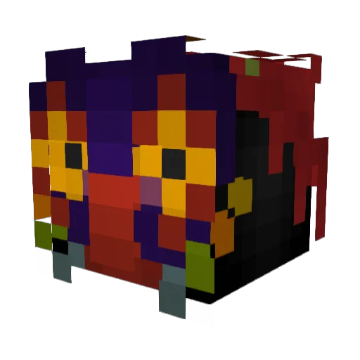 Potterboy23 Minecraft avatar head, 3D render