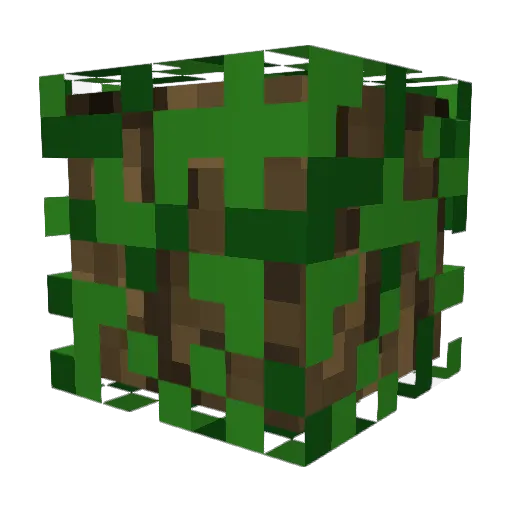 Povelon4ik Minecraft avatar head, 3D render