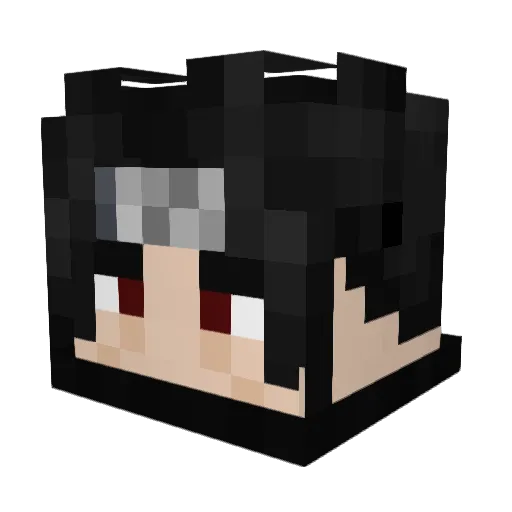 PowerElf9290526 Minecraft avatar head, 3D render