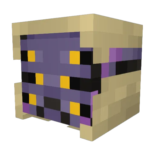 PoyoPoli Minecraft avatar head, 3D render