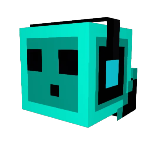 Ppe304 Minecraft avatar head, 3D render