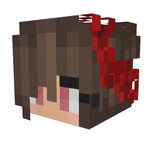 Pr0vence Minecraft avatar head, 3D render