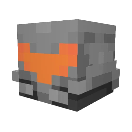 Pr1meHunter Minecraft avatar head, 3D render