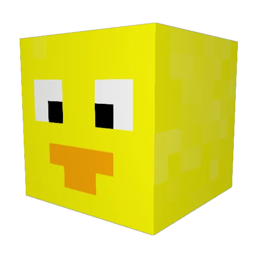 Pr3me05 Minecraft avatar head, 3D render