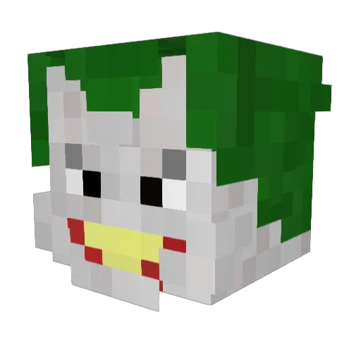 Pr3mium_Strafe Minecraft avatar head, 3D render