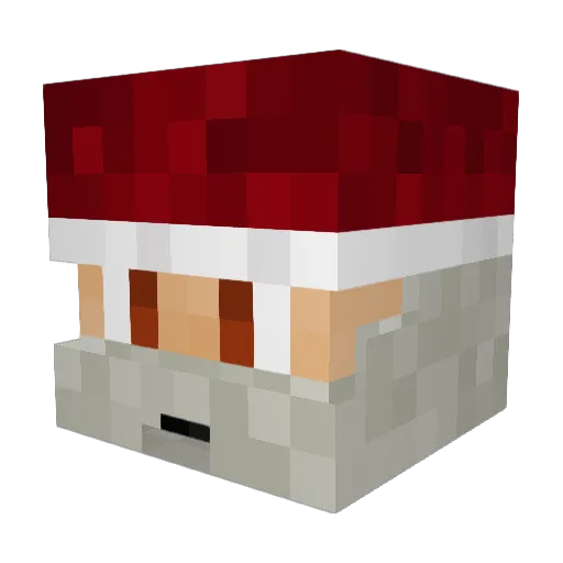 PrOxExplosive Minecraft avatar head, 3D render