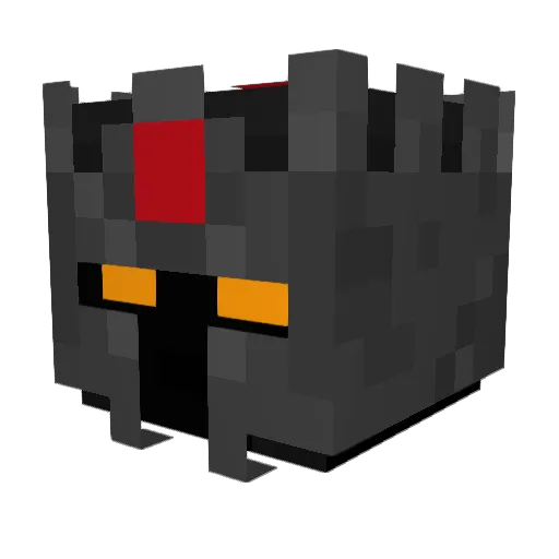 PraeliatorMortis Minecraft avatar head, 3D render