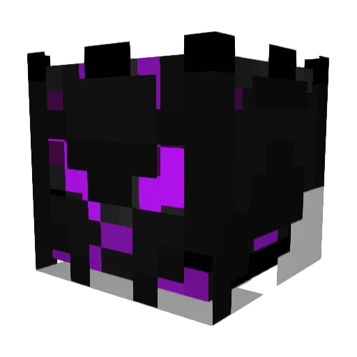 Prag_z Minecraft avatar head, 3D render