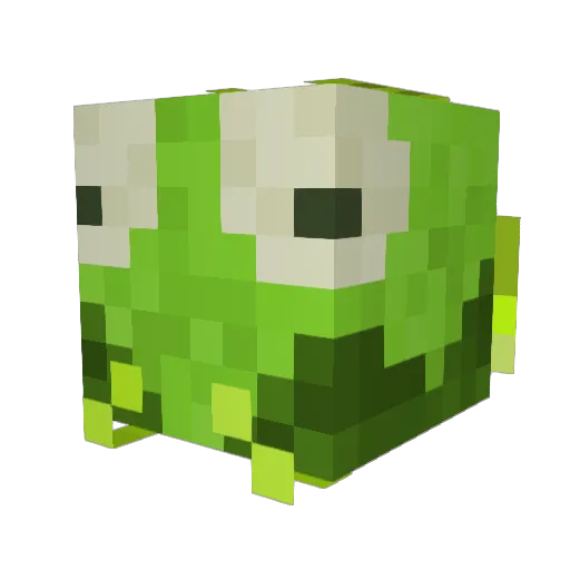 Prantis Minecraft avatar head, 3D render