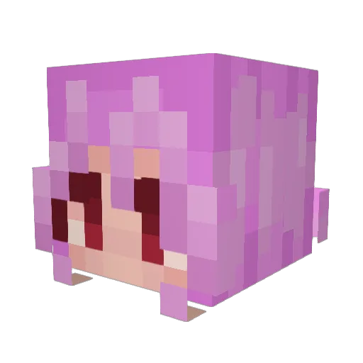 Prato_Pigro918 Minecraft avatar head, 3D render