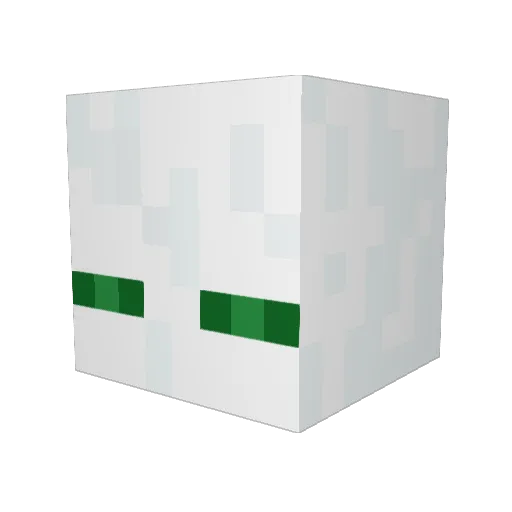 PrayForAllah Minecraft avatar head, 3D render