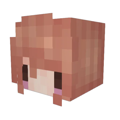 PrayForSmockers Minecraft avatar head, 3D render