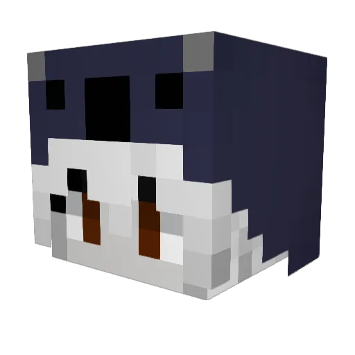Prayon Minecraft avatar head, 3D render