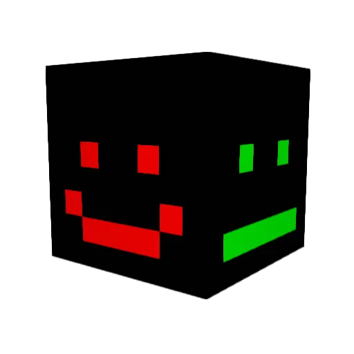 PreAlphaPlays Minecraft avatar head, 3D render