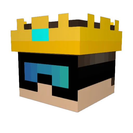 PreaSoleiro0 Minecraft avatar head, 3D render
