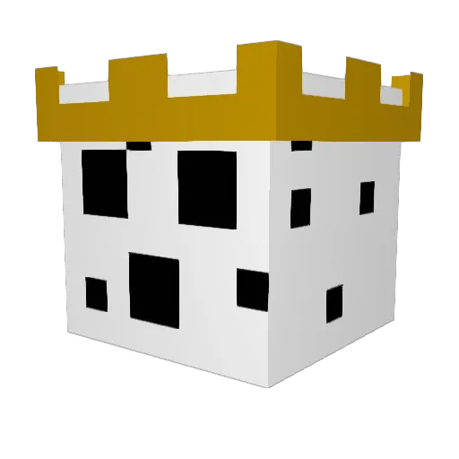 PredatorMissile Minecraft avatar head, 3D render
