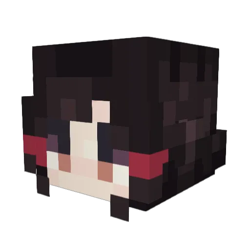 Predator_Oma Minecraft avatar head, 3D render
