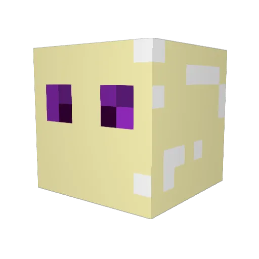 Predator___X Minecraft avatar head, 3D render
