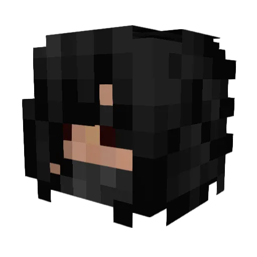 Predzy_ Minecraft avatar head, 3D render